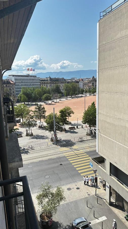 Quartier De Plainpalais Lägenhet Geneve Exteriör bild